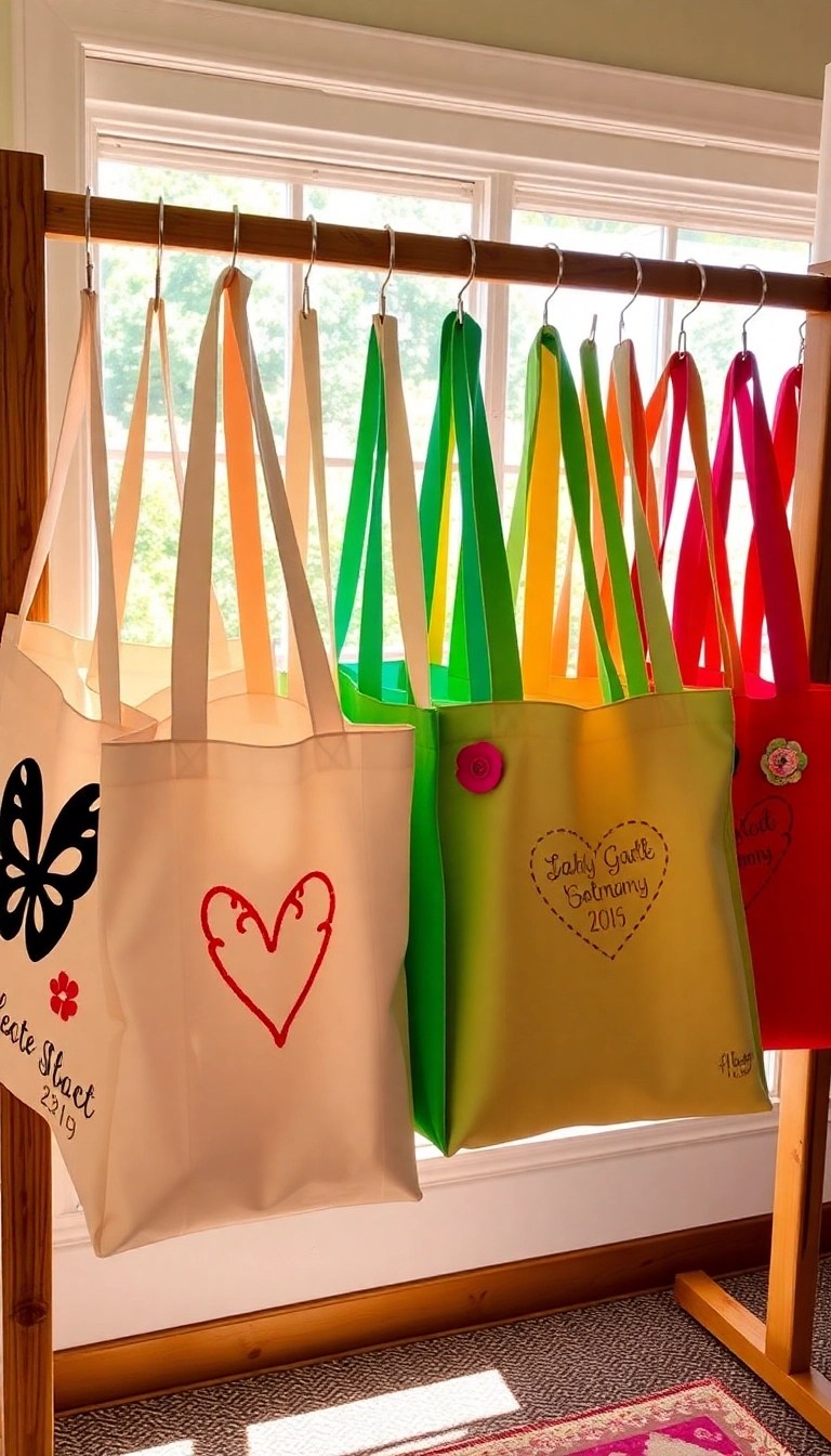 The Ultimate Guide to Handmade Christmas Gifts (Craft Your Way to Joy!) - Customized Tote Bags